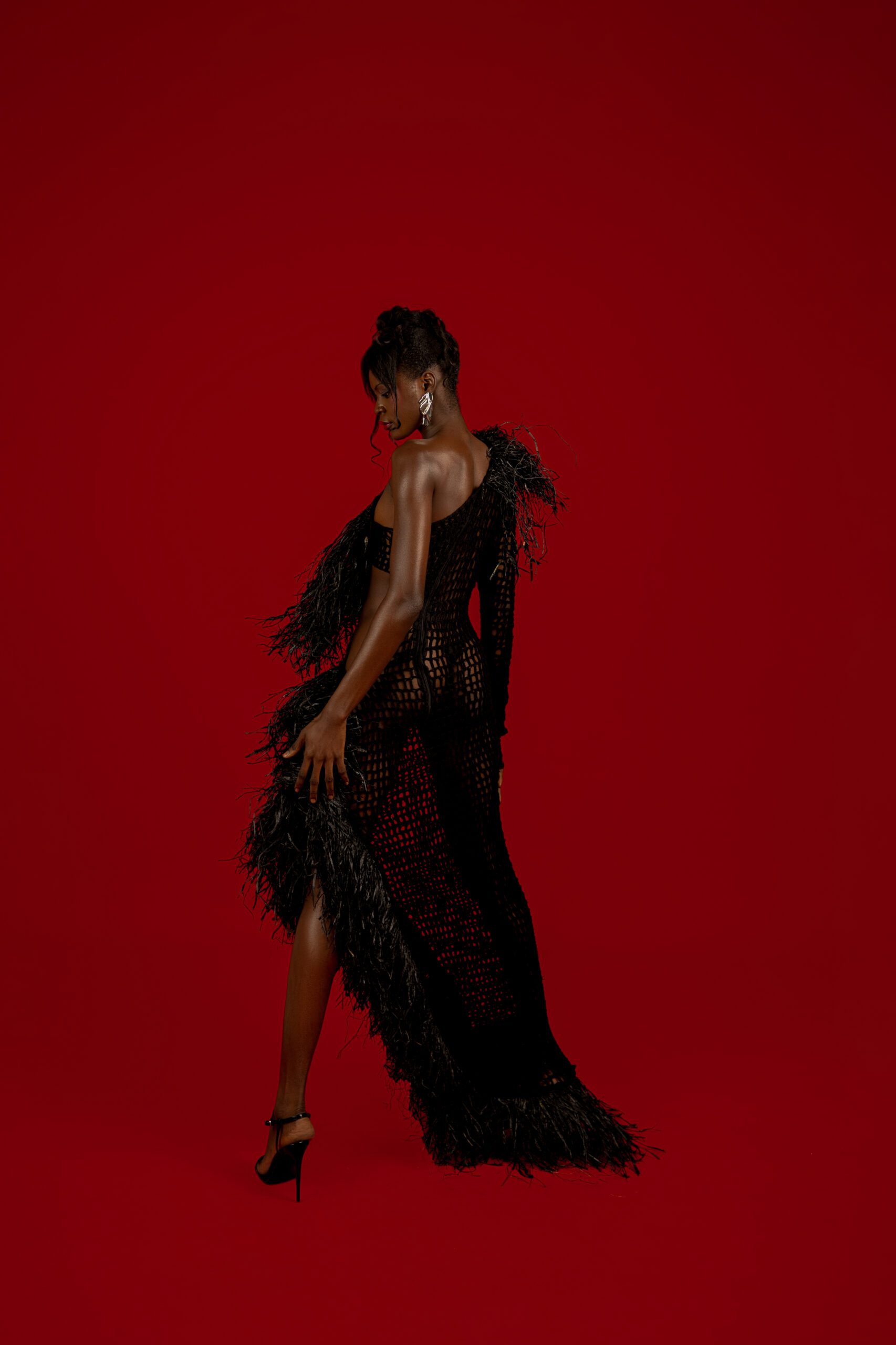 fruch-chachki-kleid-h-kelkleid-wolle-cut-out-raffia image 3