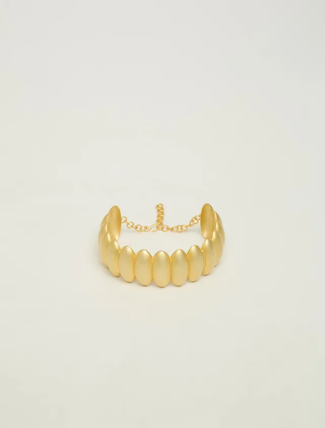 ioannes-golden-choker-halskette-gold-verstellbar-110-mm image 1