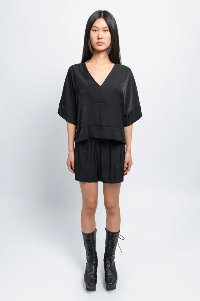 esther-perbandt-atelier-mini-shorts-schwarz-damen-viskose image 1