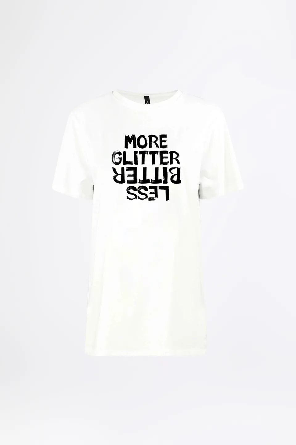 esther-perbandt-more-glitter-t-shirt-herren-wei-bio-baumwolle image 1
