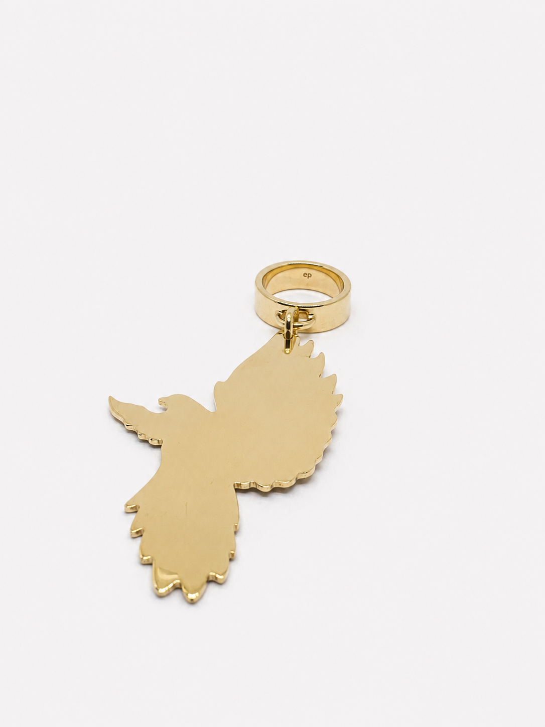 esther-perbandt-bird-ring-gold-gr-54-vogel-goldring-messing image 6