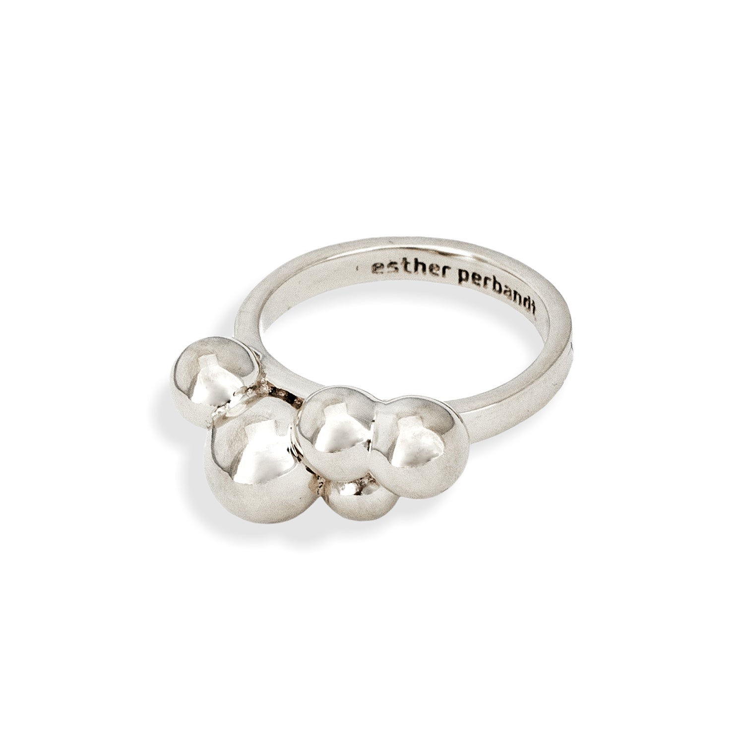 esther-perbandt-fine-bubble-ring-silber-edelstahl image 3