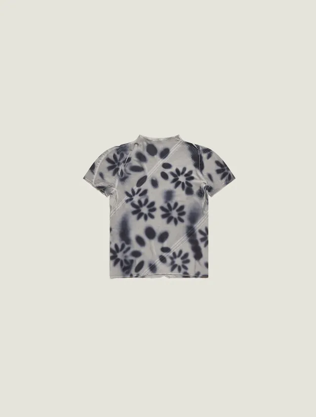 ioannes-bias-baby-sleeve-top-t-shirt-burnt-floral-lycra image 1