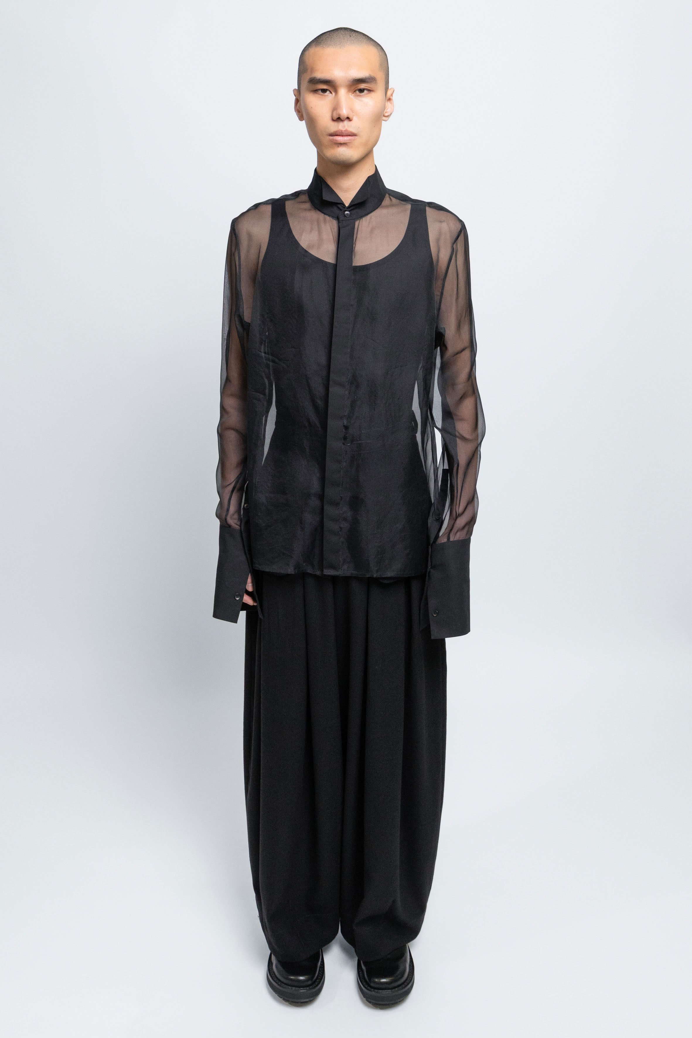 esther-perbandt-smoking-organza-hemd-herren-schwarz-slim image 1