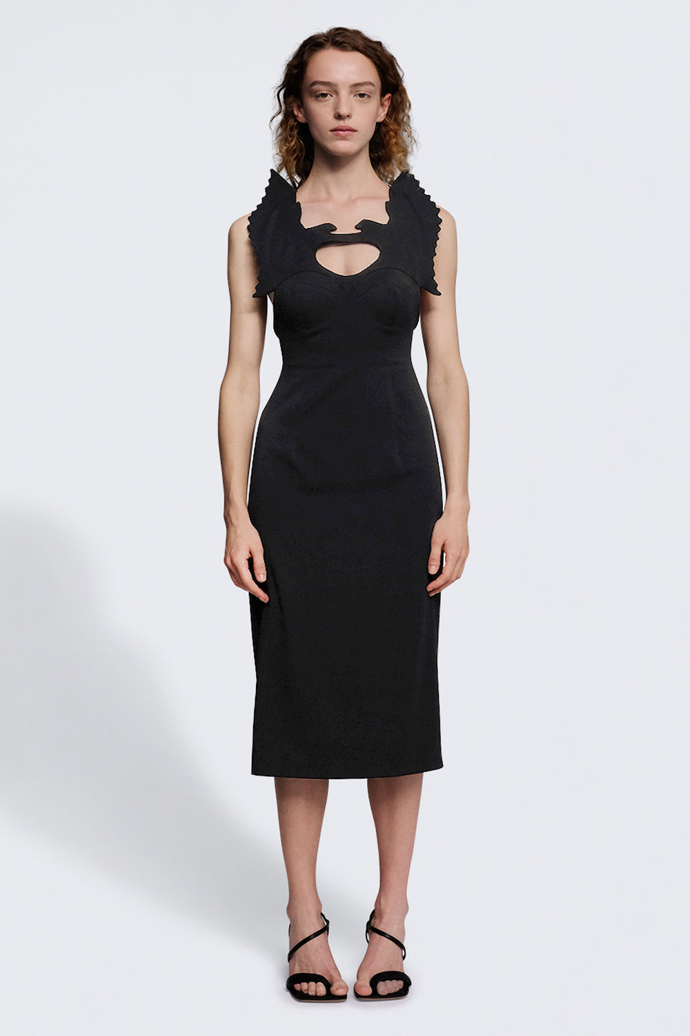esther-perbandt-bird-kleid-schwarz-eng-viskose image 1