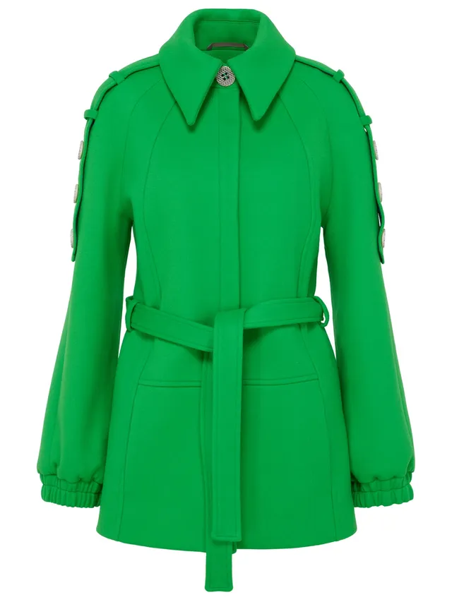 marcel-ostertag-wolljacke-gr-n-kaschmir-g-rtel-77cm image 1