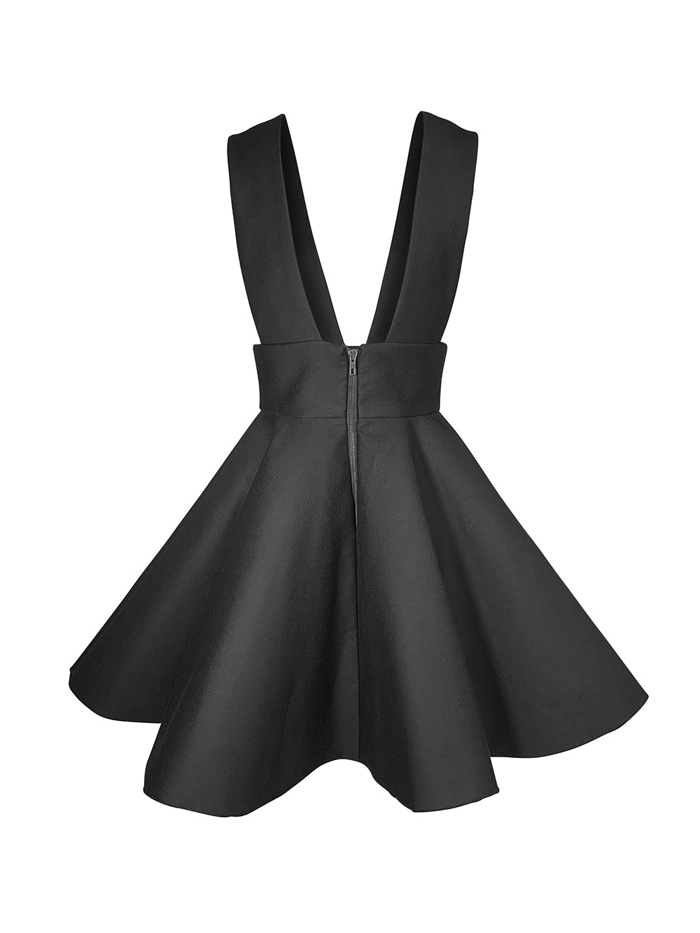 esther-perbandt-shell-mini-kleid-schwarz-baumwolle-taschen image 6