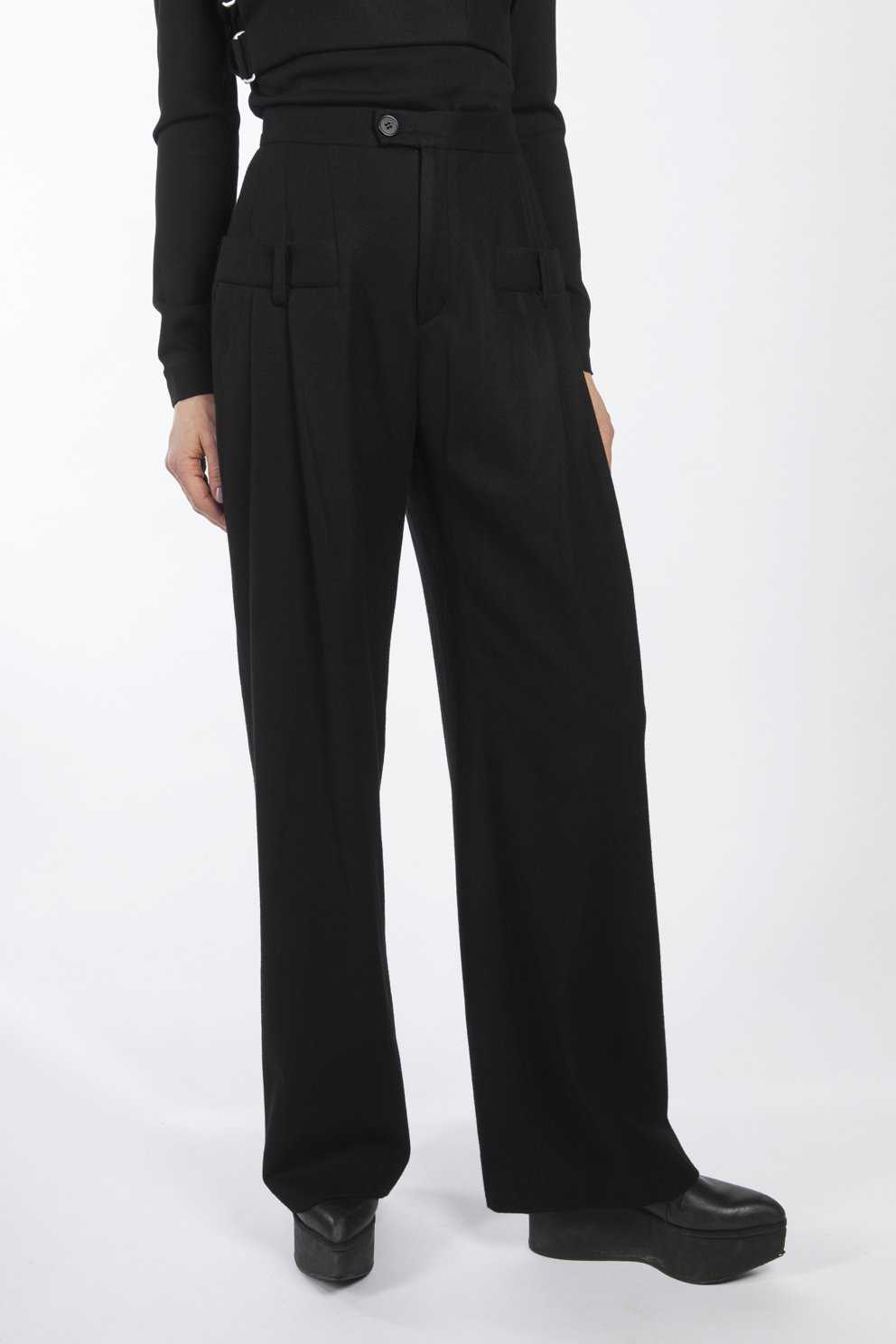 esther-perbandt-freak-volume-hose-schwarz-wolle-weit image 4