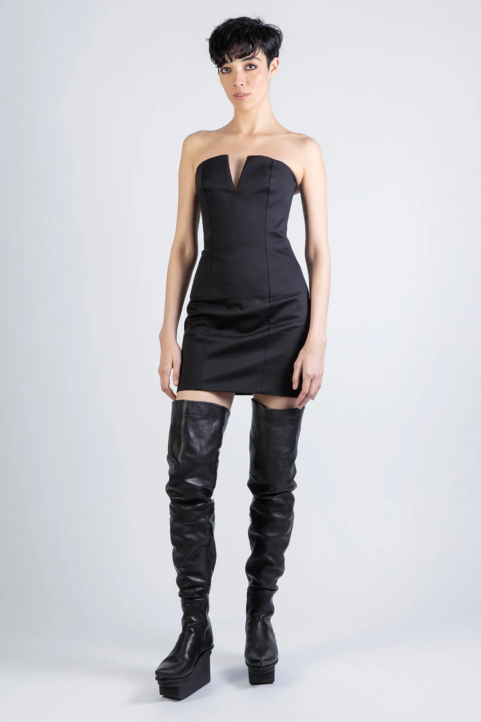 esther-perbandt-corsage-kleid-damen-schwarz-viskose image 1