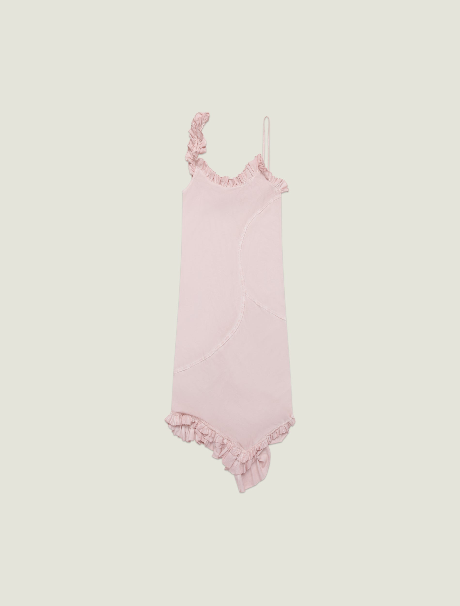 ioannes-ruffle-dress-midikleid-pima-baumwolle-r-schen image 1