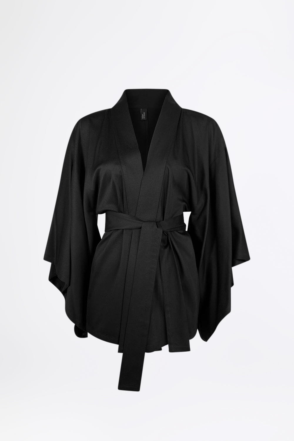 esther-perbandt-ease-kimono-herren-schwarz-kurz-viskose image 2