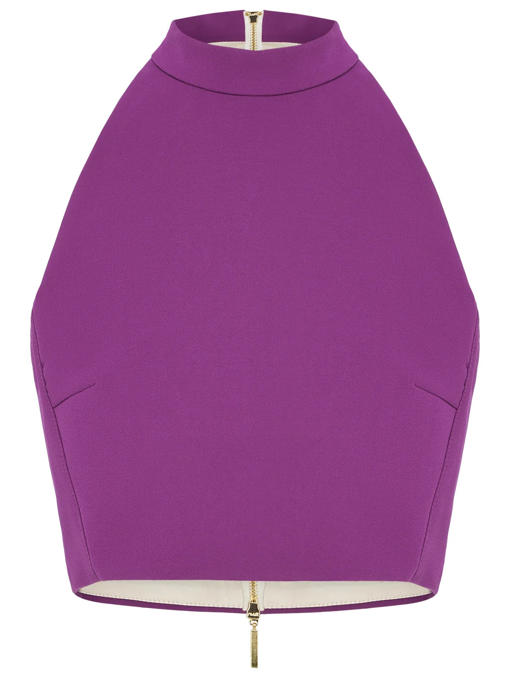 marcel-ostertag-top-violett-schulterfrei image 1