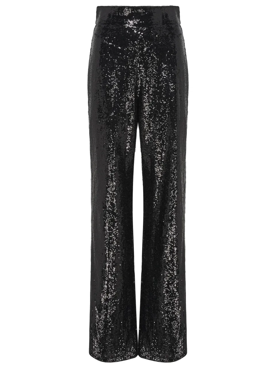 marcel-ostertag-paillette-hose-schwarz-hoher-bund-xs image 1