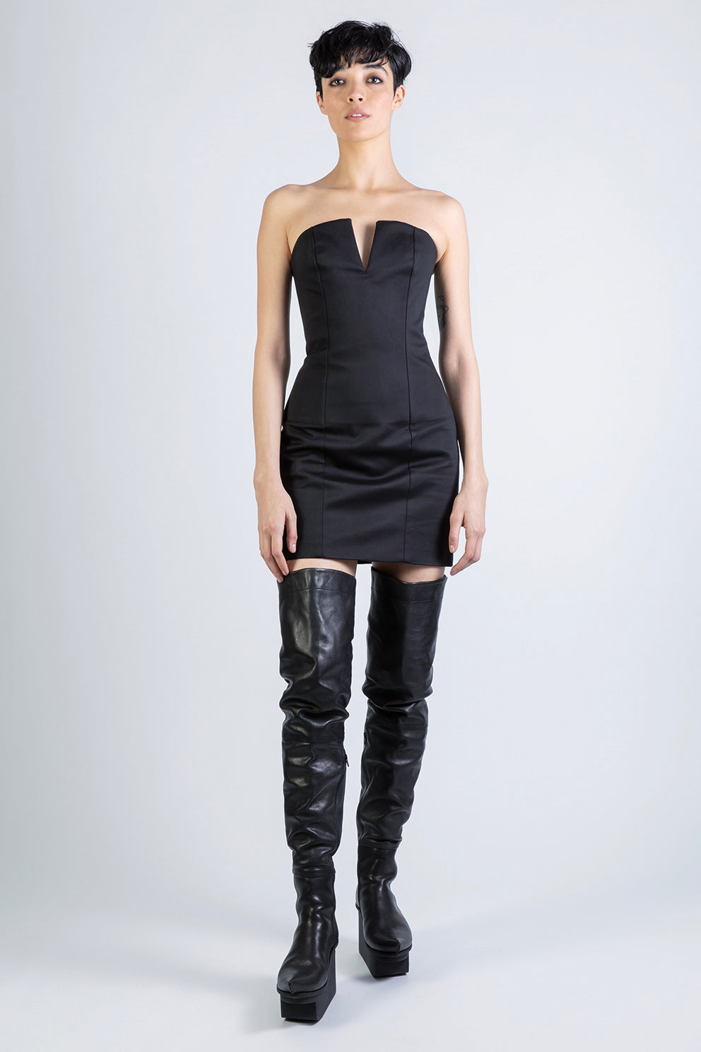 esther-perbandt-corsage-kleid-damen-schwarz-viskose image 4