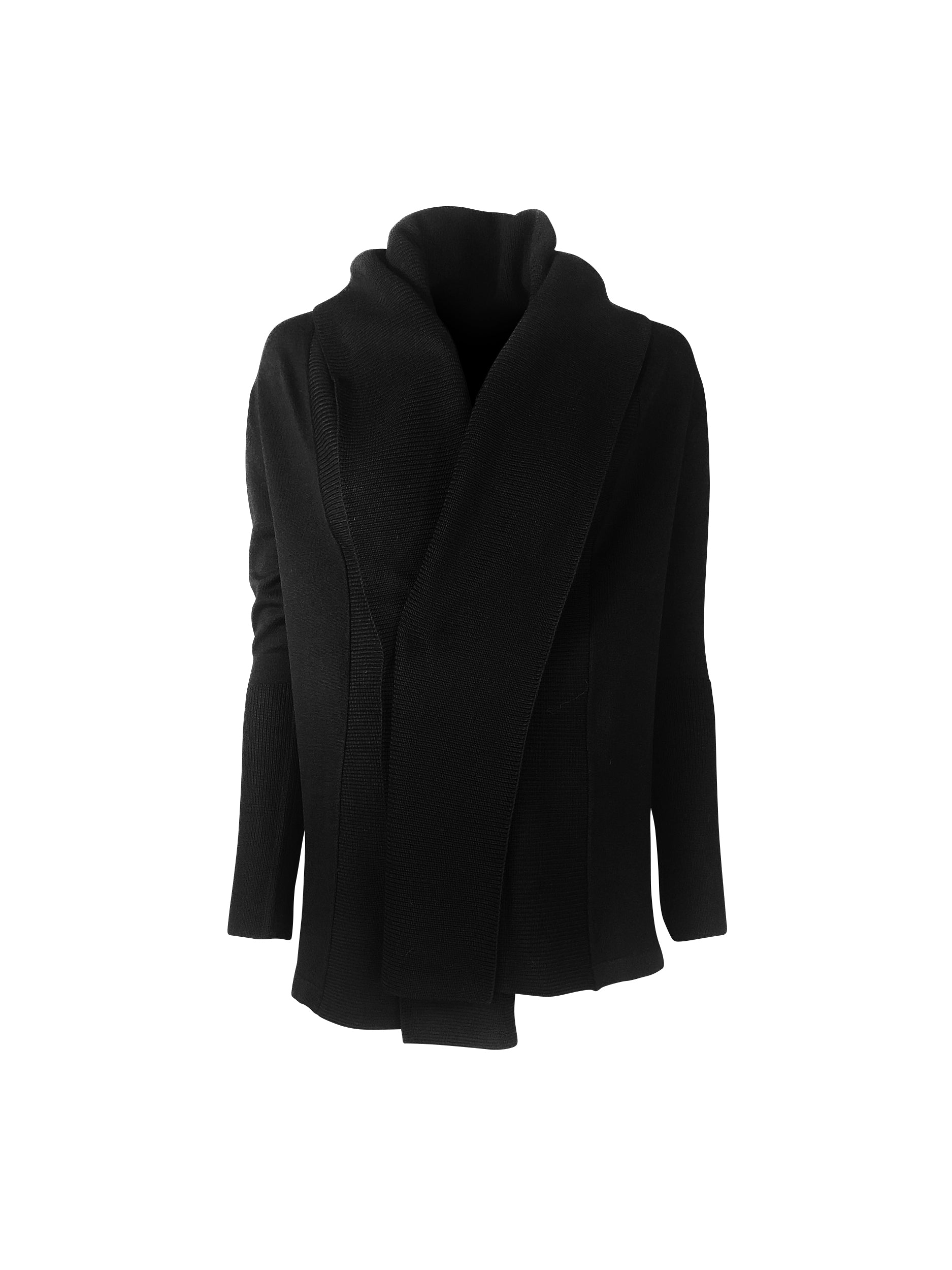 esther-perbandt-earthlight-cardigan-merino-schwarz-lang image 8