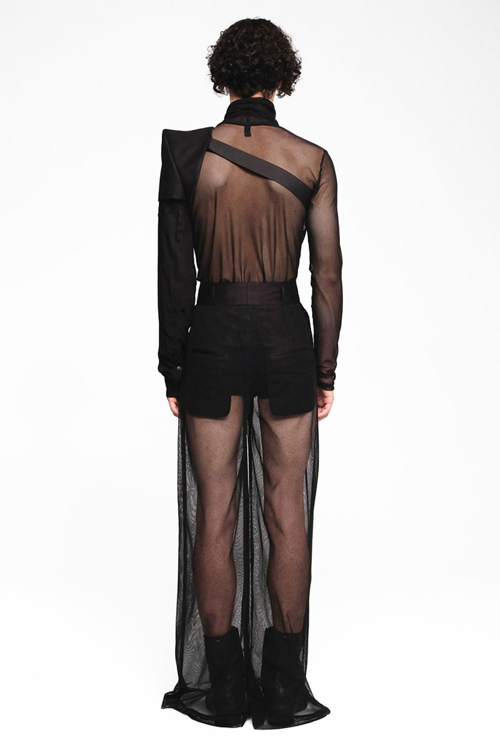 esther-perbandt-georgia-mesh-stoffhose-herren-schwarz-baumwolle image 5