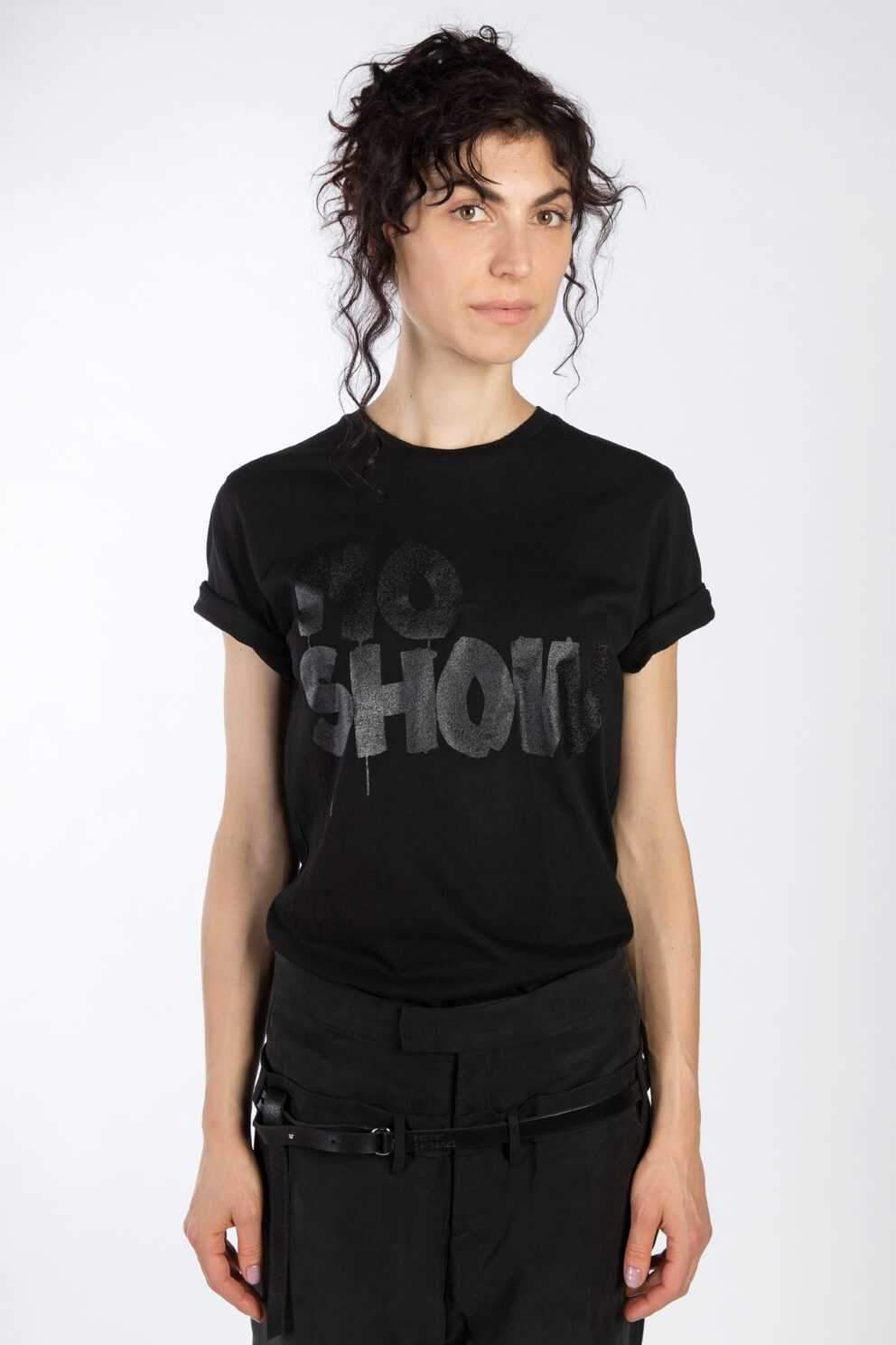 esther-perbandt-no-show-t-shirt-schwarz-print-unisex image 3