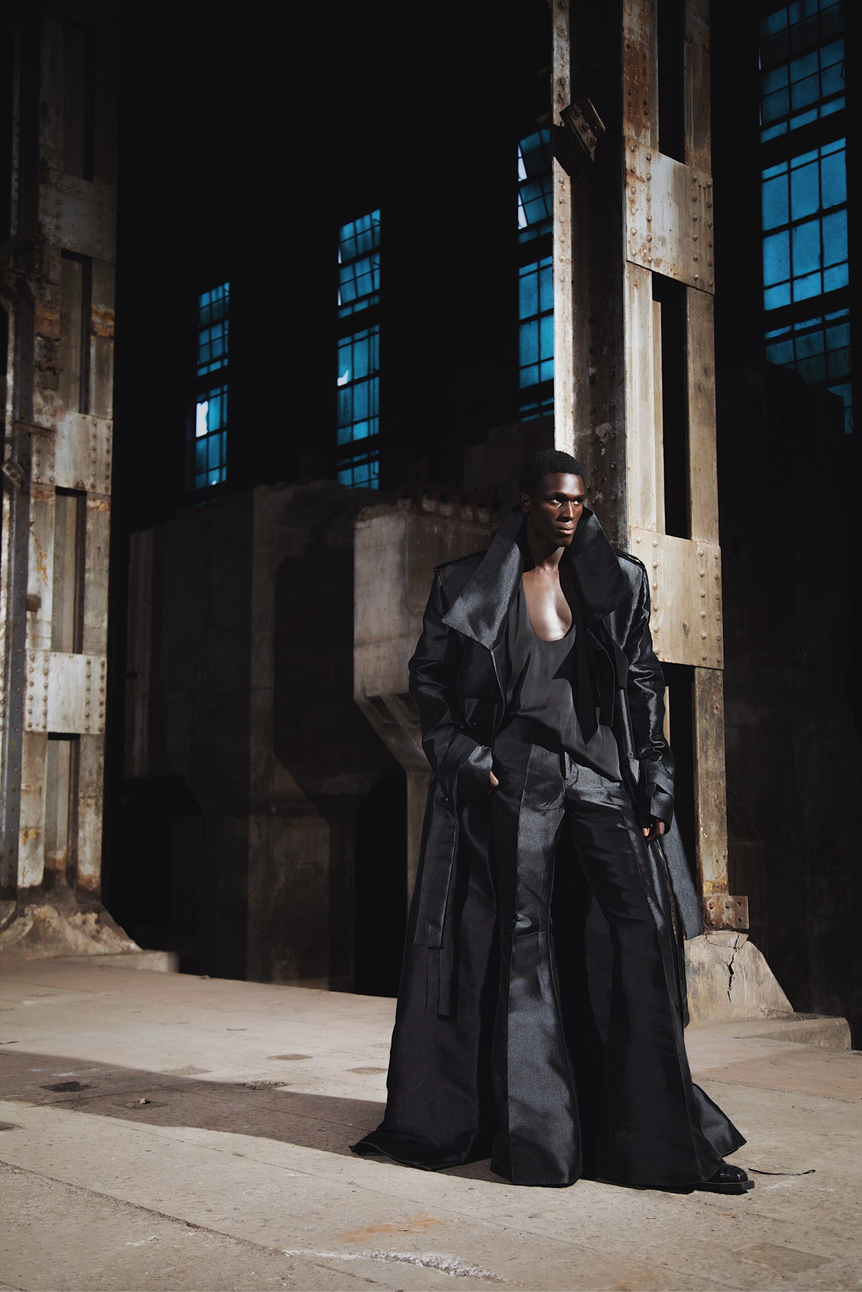fruch-agora-coat-set-trenchcoat-bodenlang-mit-top image 2