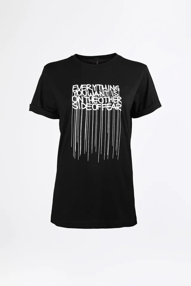 esther-perbandt-other-side-of-fear-t-shirt-schwarz-bio image 1