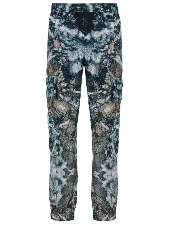 marcel-ostertag-marmor-cargohose-multicolor-baumwolle image 1