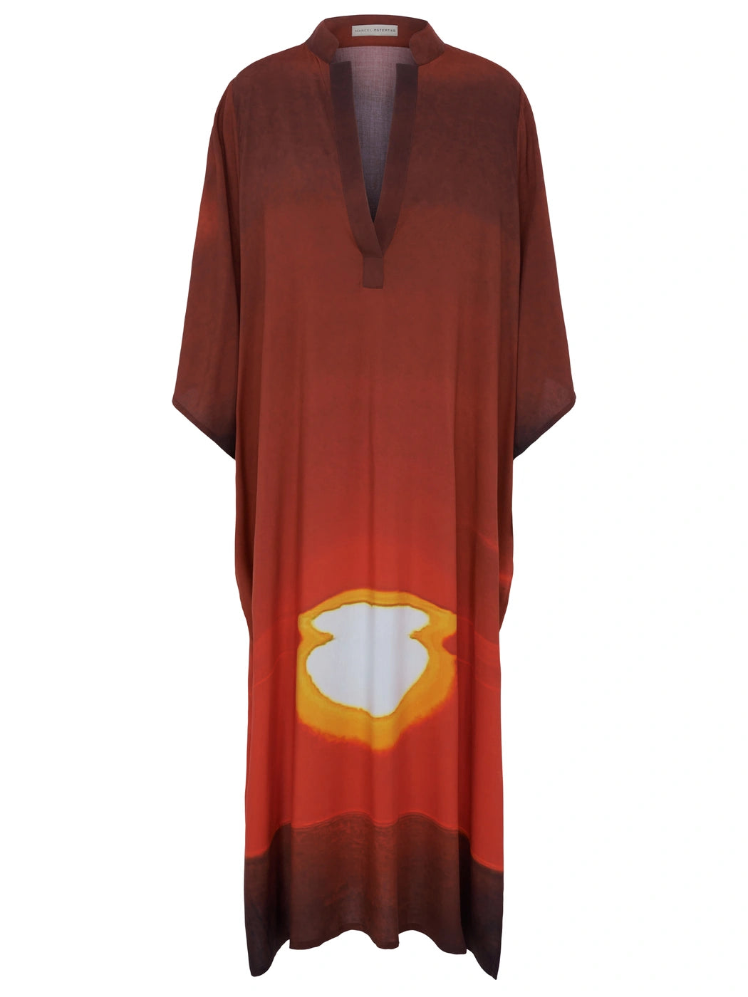 marcel-ostertag-kaftan-sundown-viskose-kleid image 1