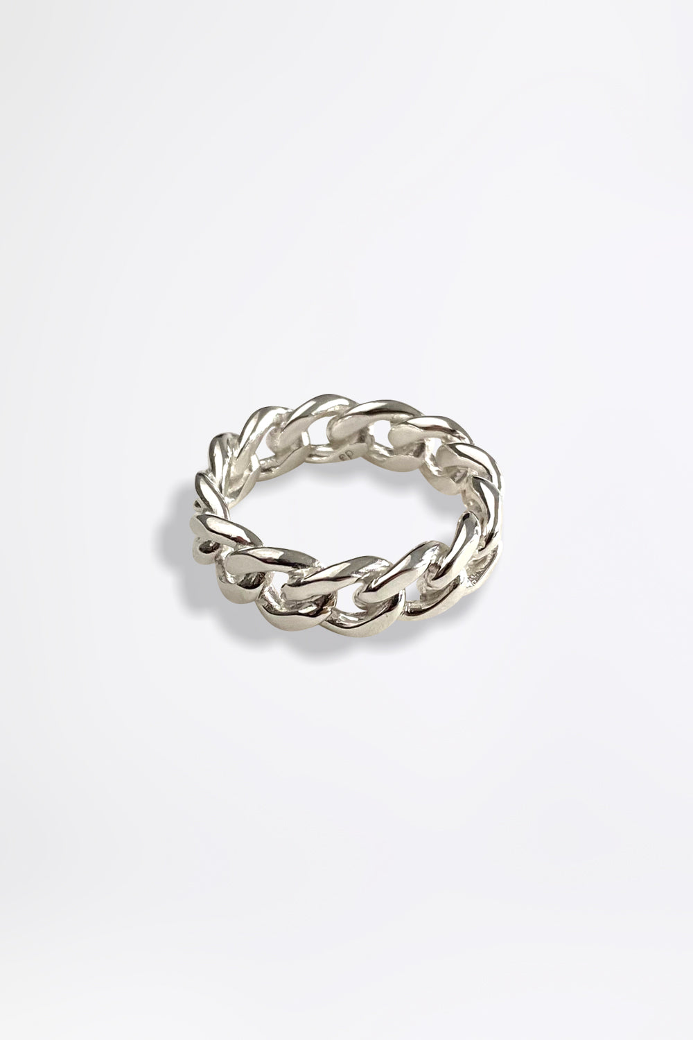esther-perbandt-tank-chain-fine-ring-silber-edelstahl image 1