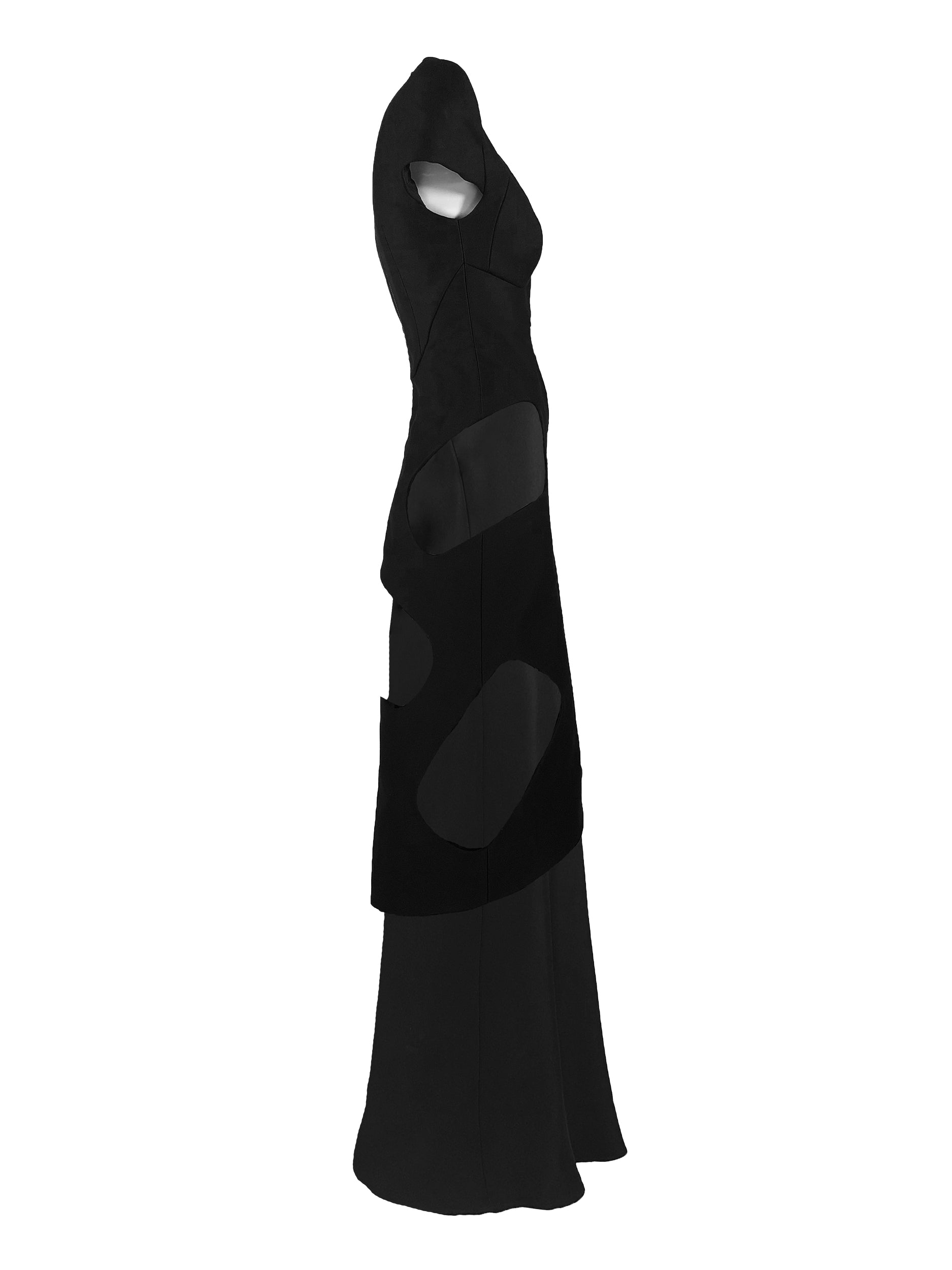 esther-perbandt-lana-cutout-kleid-schwarz-baumwolle-lang image 5