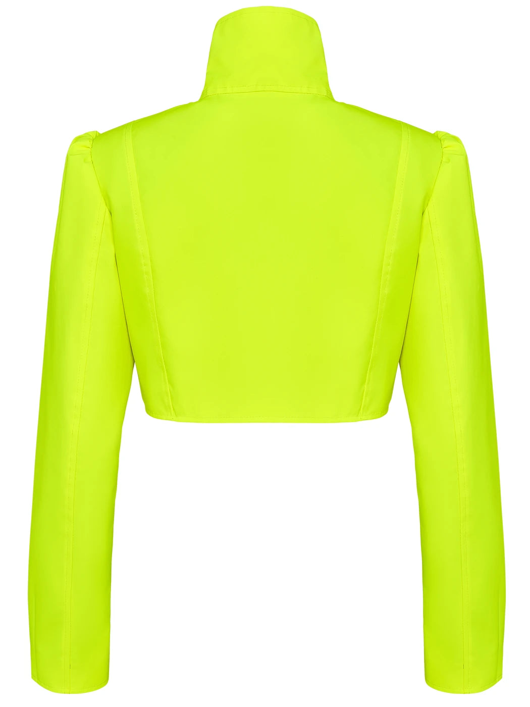 marcel-ostertag-kurzjacke-neon-yellow-damenjacke image 3