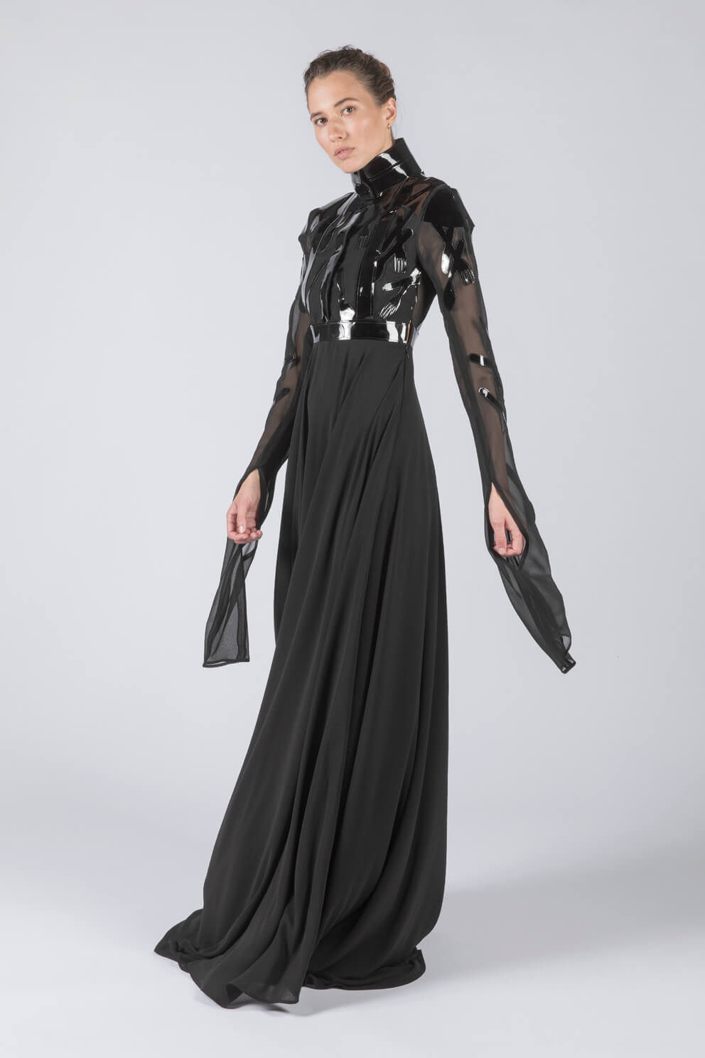 esther-perbandt-houston-cutlery-kleid-schwarz-seide image 1