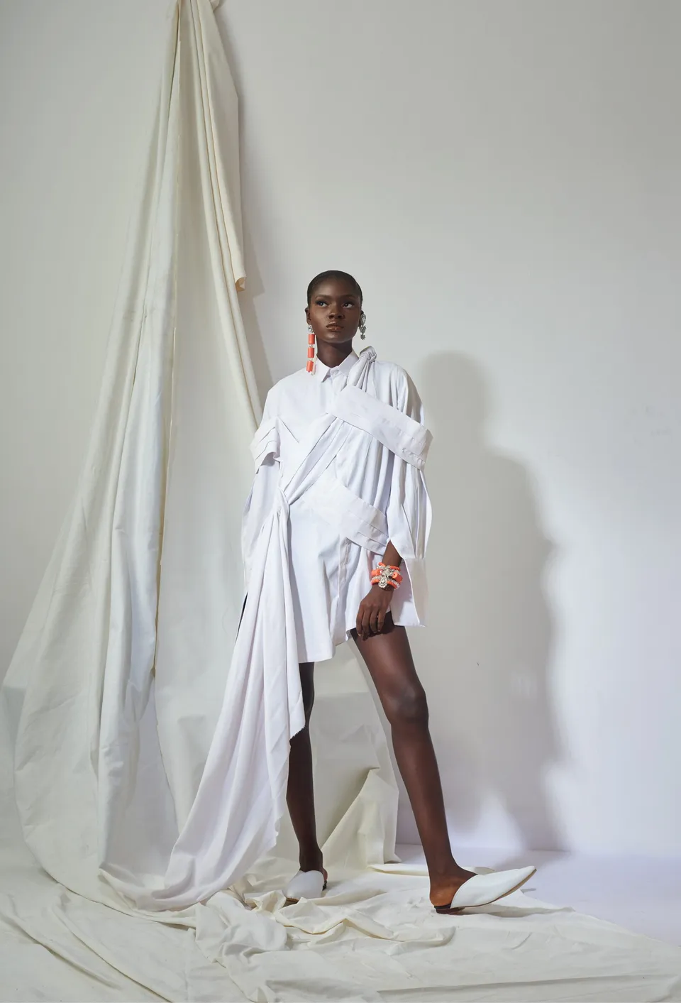 fruch-osagie-shirtdress-hemdkleid-baumwolle-ankara-print image 1