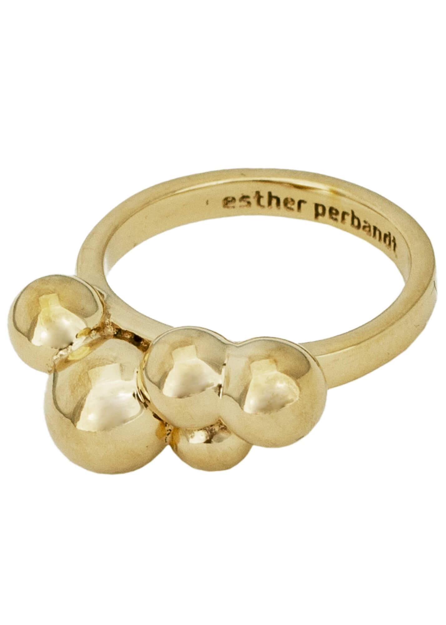 esther-perbandt-fine-bubble-ring-gold-edelstahl-zart image 5