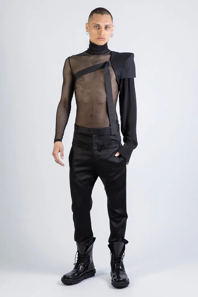 esther-perbandt-concrete-one-sleeve-rmel-schwarz-links image 1