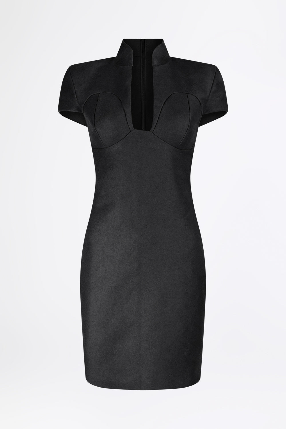 esther-perbandt-lana-kurzkleid-schwarz-baumwolle image 2