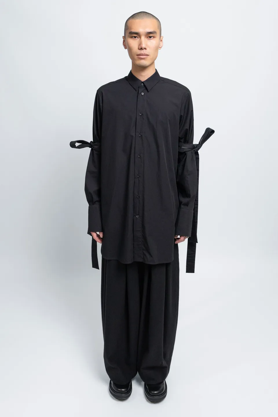 esther-perbandt-float-cotton-hemd-herren-schwarz-m image 1