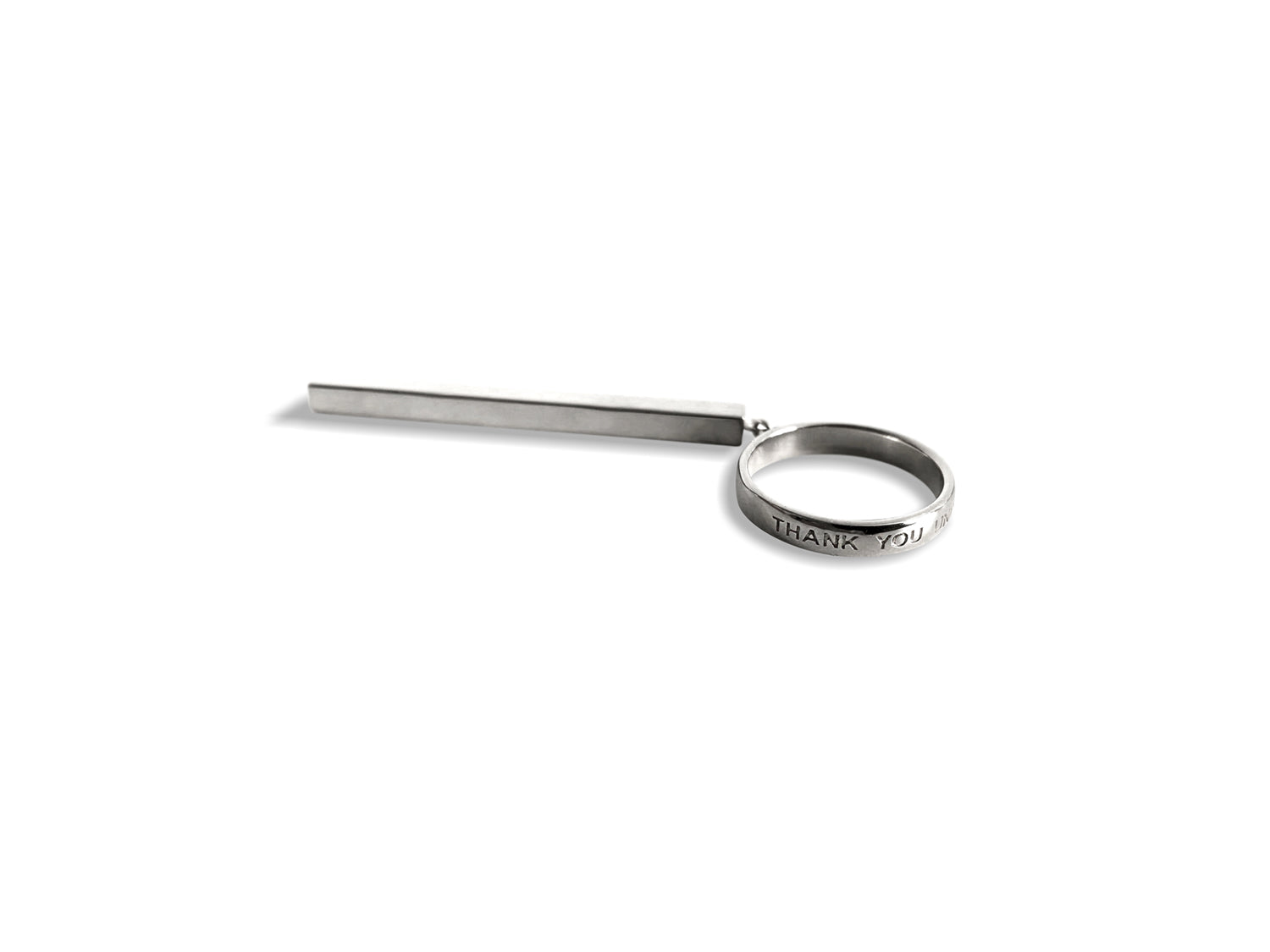 esther-perbandt-thank-you-universe-ring-silber-edelstahl image 5