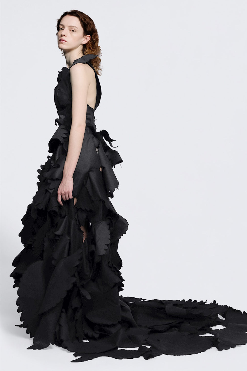 esther-perbandt-bird-big-kleid-schwarz-baumwolle-rmellos image 5