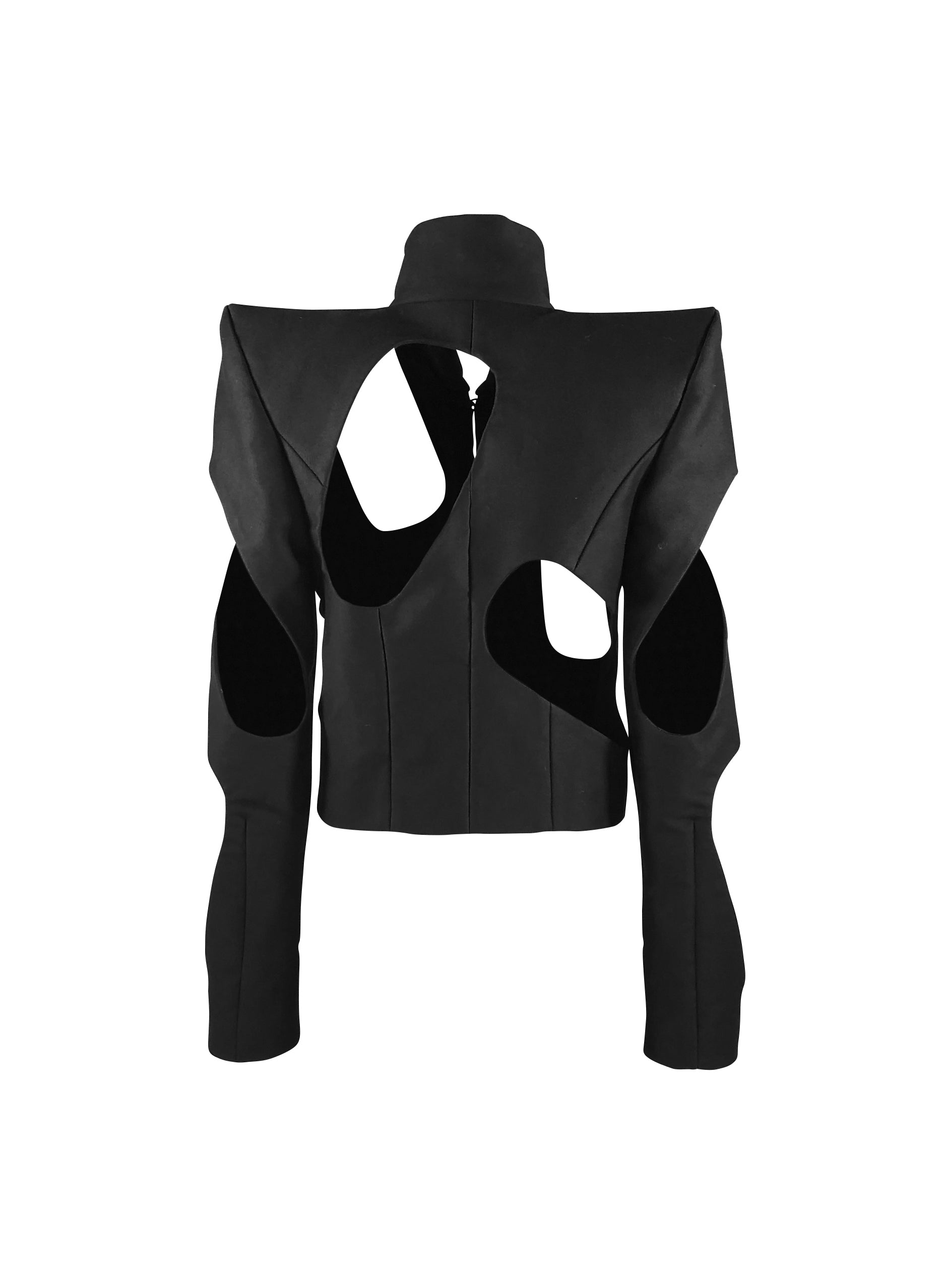 esther-perbandt-pill-jacke-damen-schwarz-gr-38-baumwolle image 6