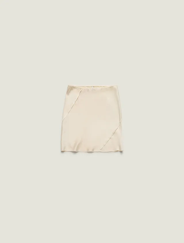 ioannes-bias-skirt-damen-seiden-minirock-slim-fit image 1