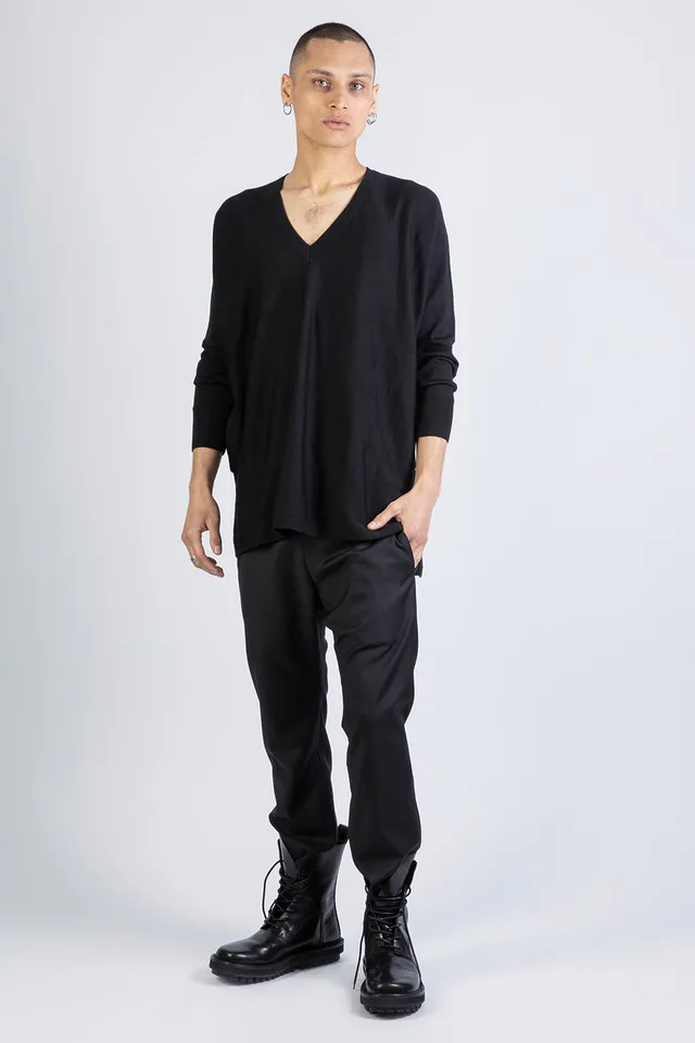 esther-perbandt-moonlight-pullover-herren-merino-schwarz image 1