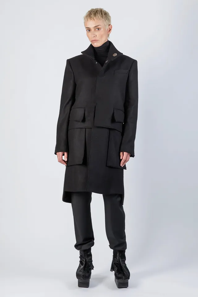esther-perbandt-walker-mantel-damen-schwarz-wolle-kaschmir image 1
