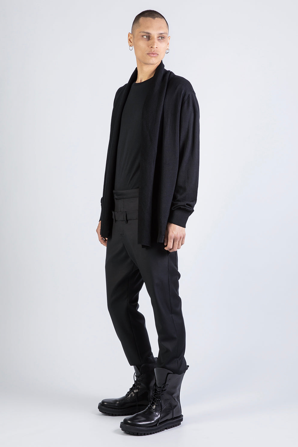 esther-perbandt-earthlight-long-cardigan-schwarz-wolle image 3