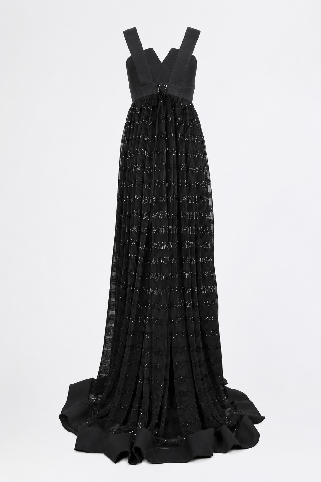 esther-perbandt-craft-tulle-kleid-schwarz-seide image 3