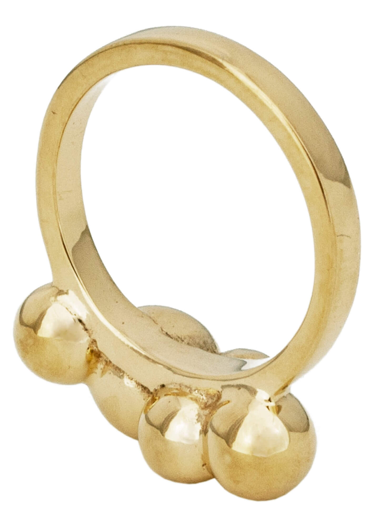 esther-perbandt-fine-bubble-ring-gold-edelstahl-zart image 6