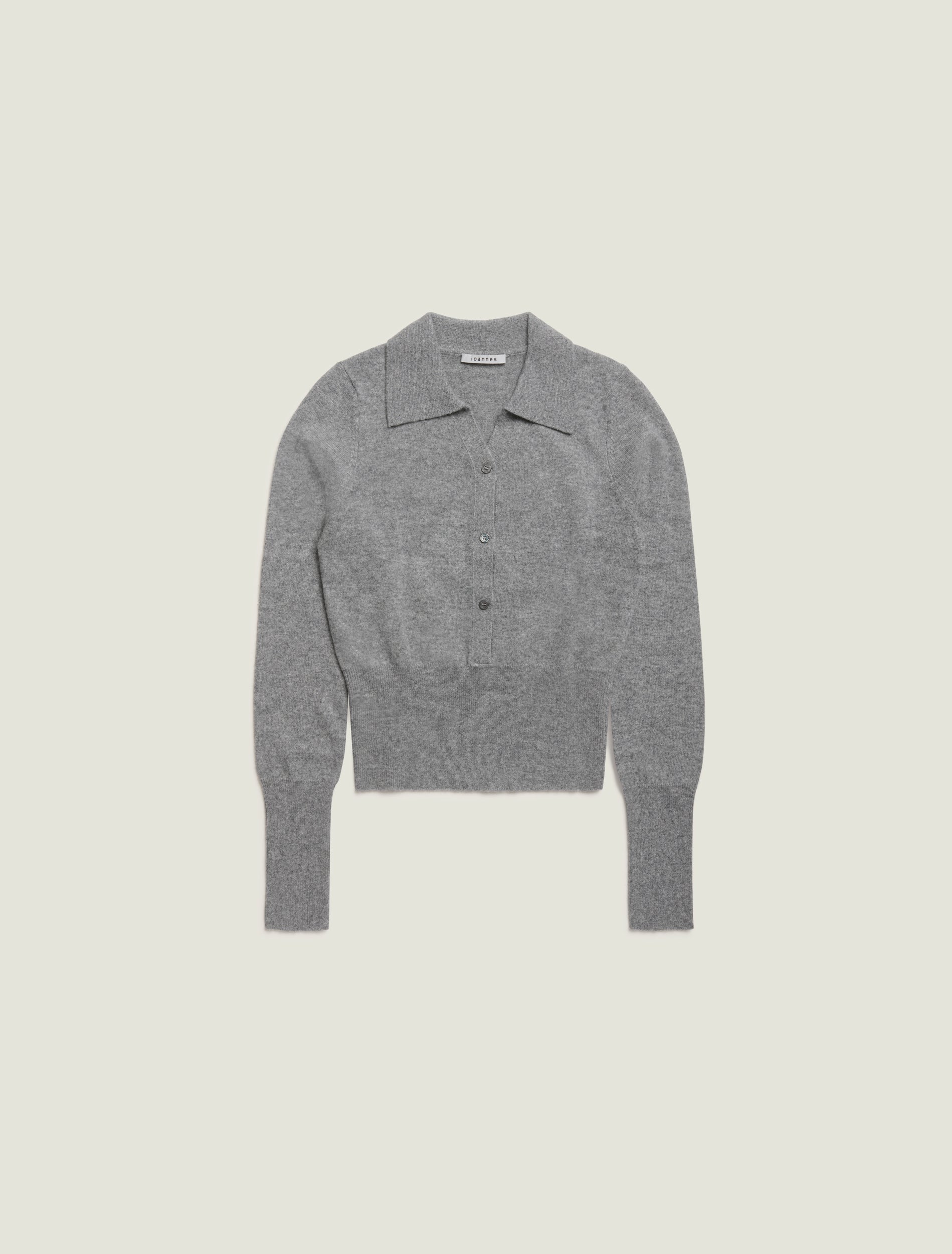 ioannes-knit-polo-kaschmir-polo-stickerei-regular image 1