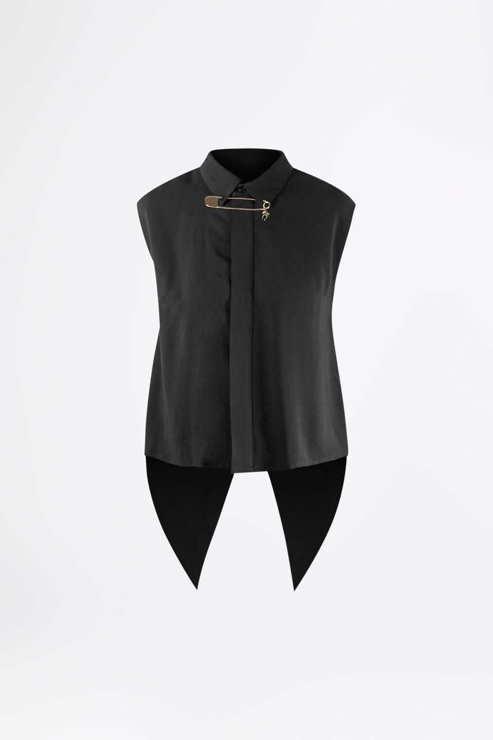 esther-perbandt-safety-bluse-damen-schwarz-rmellos-viskose image 2