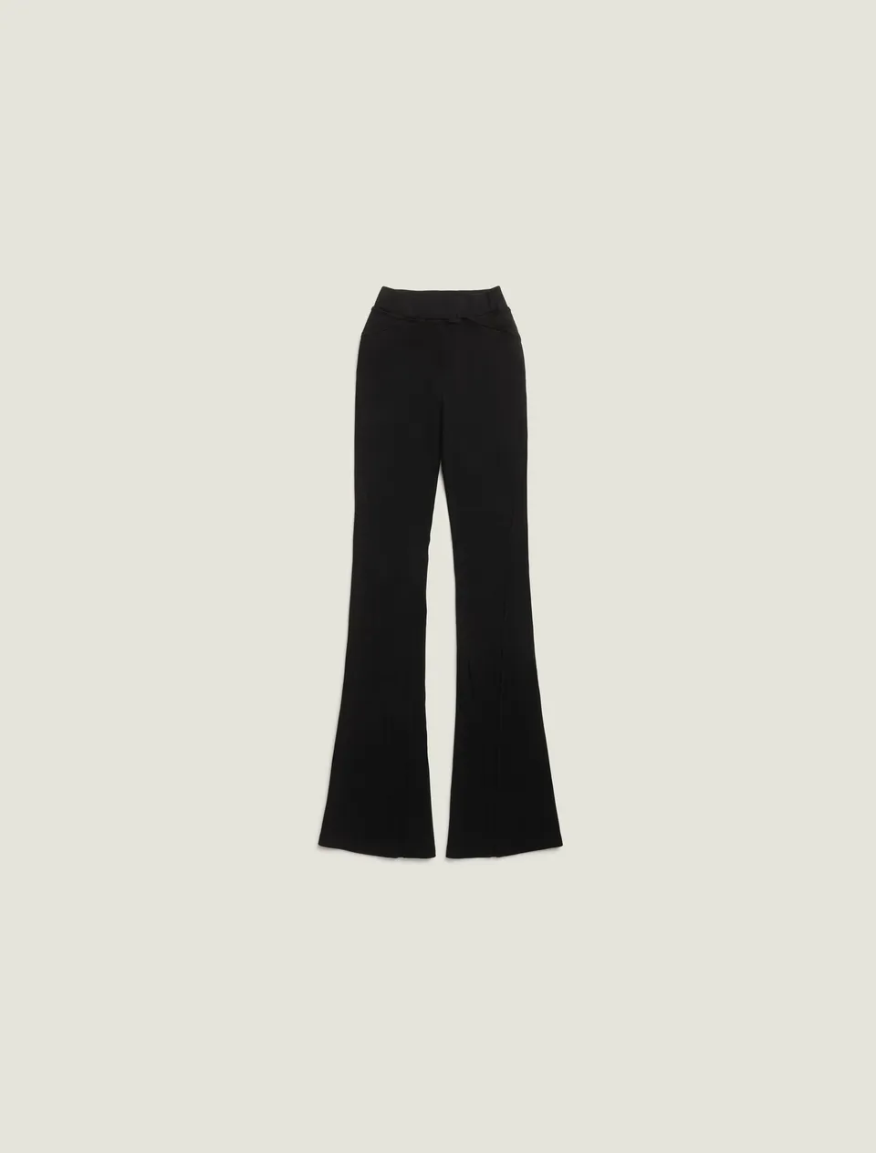 ioannes-elevated-leggings-damenhose-gerippt-ausgestellt image 1