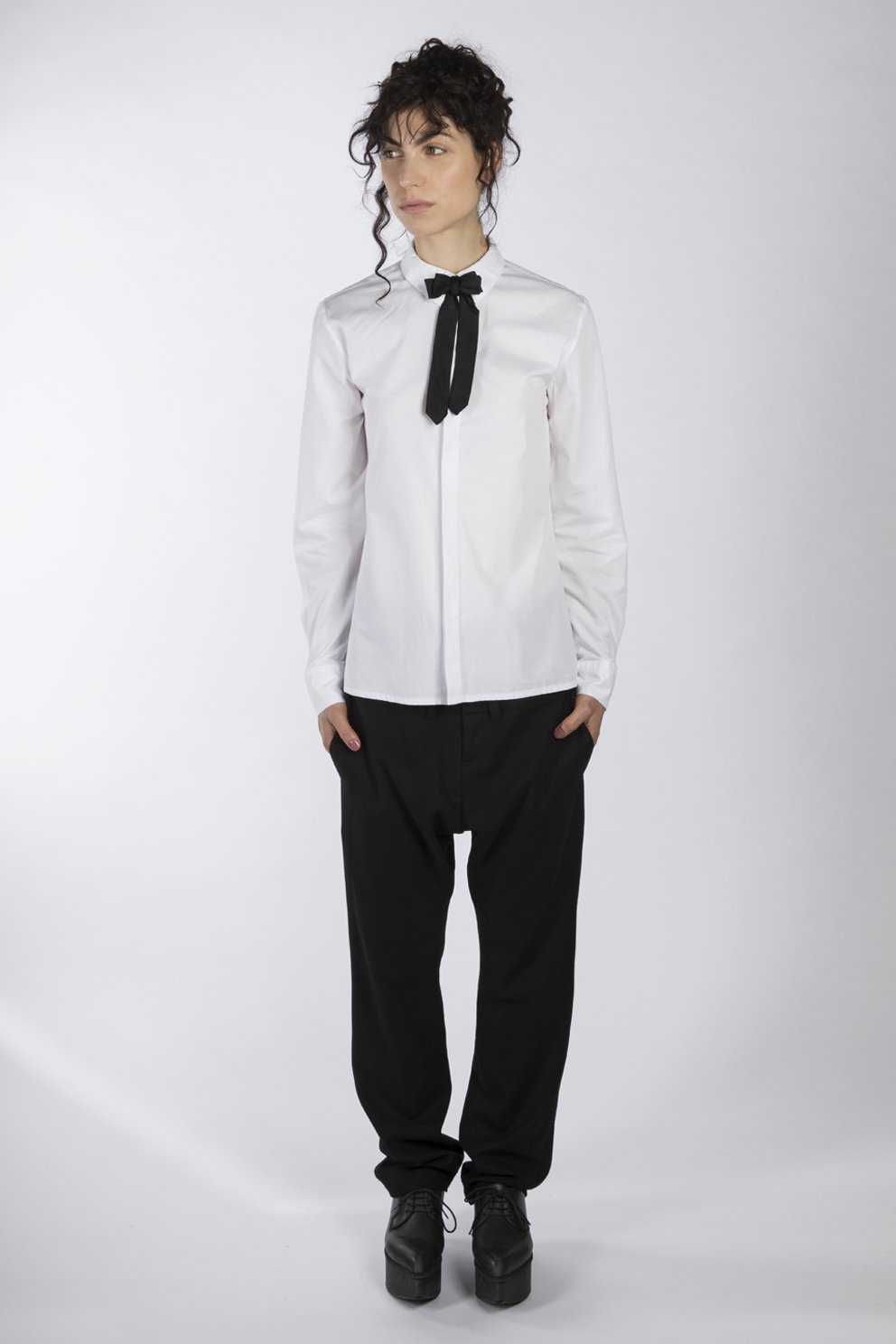 esther-perbandt-bow-tie-fliege-seide-schwarz-verstellbar image 5