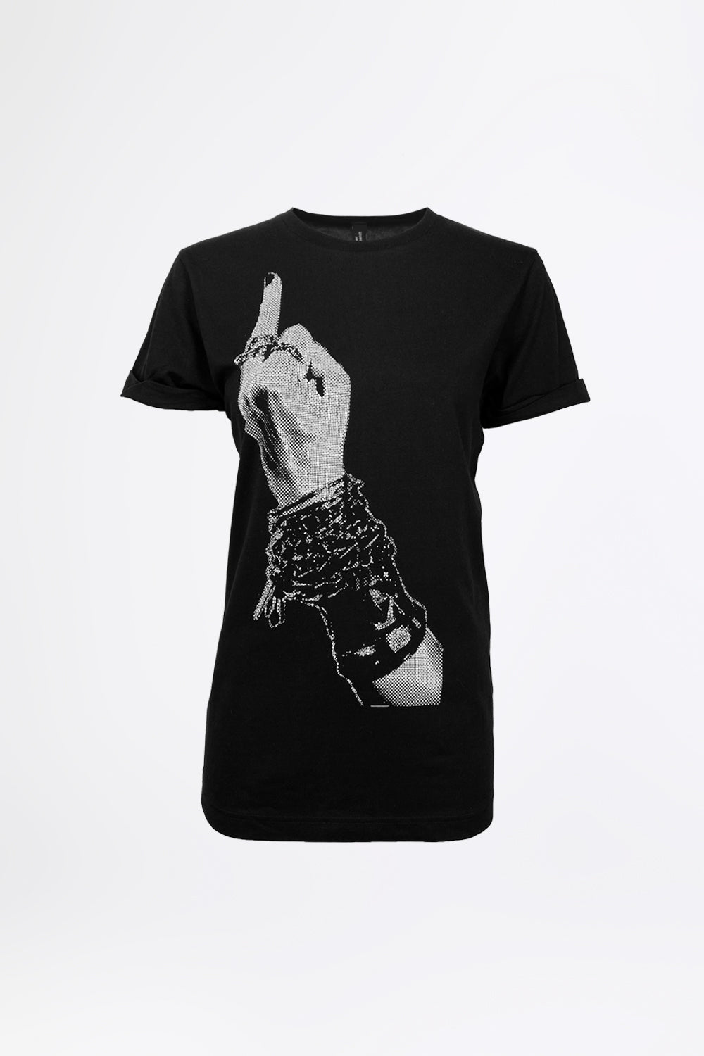 esther-perbandt-f-off-t-shirt-herren-schwarz-bio-baumwolle image 1