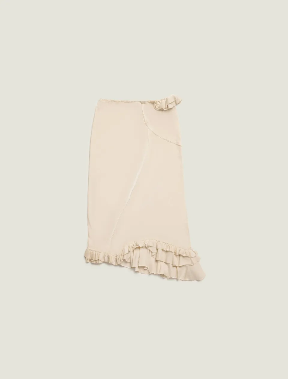 ioannes-ruffle-skirt-midirock-r-schen-pflanzengef-rbt image 1