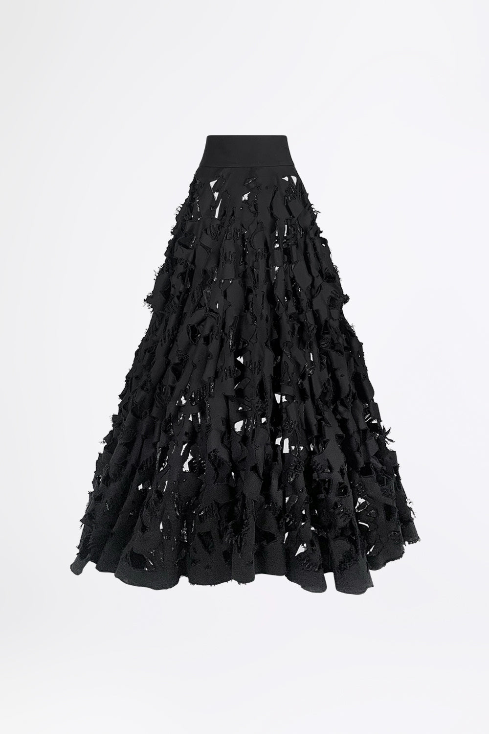 esther-perbandt-cutlery-rock-damen-schwarz-baumwolle image 2